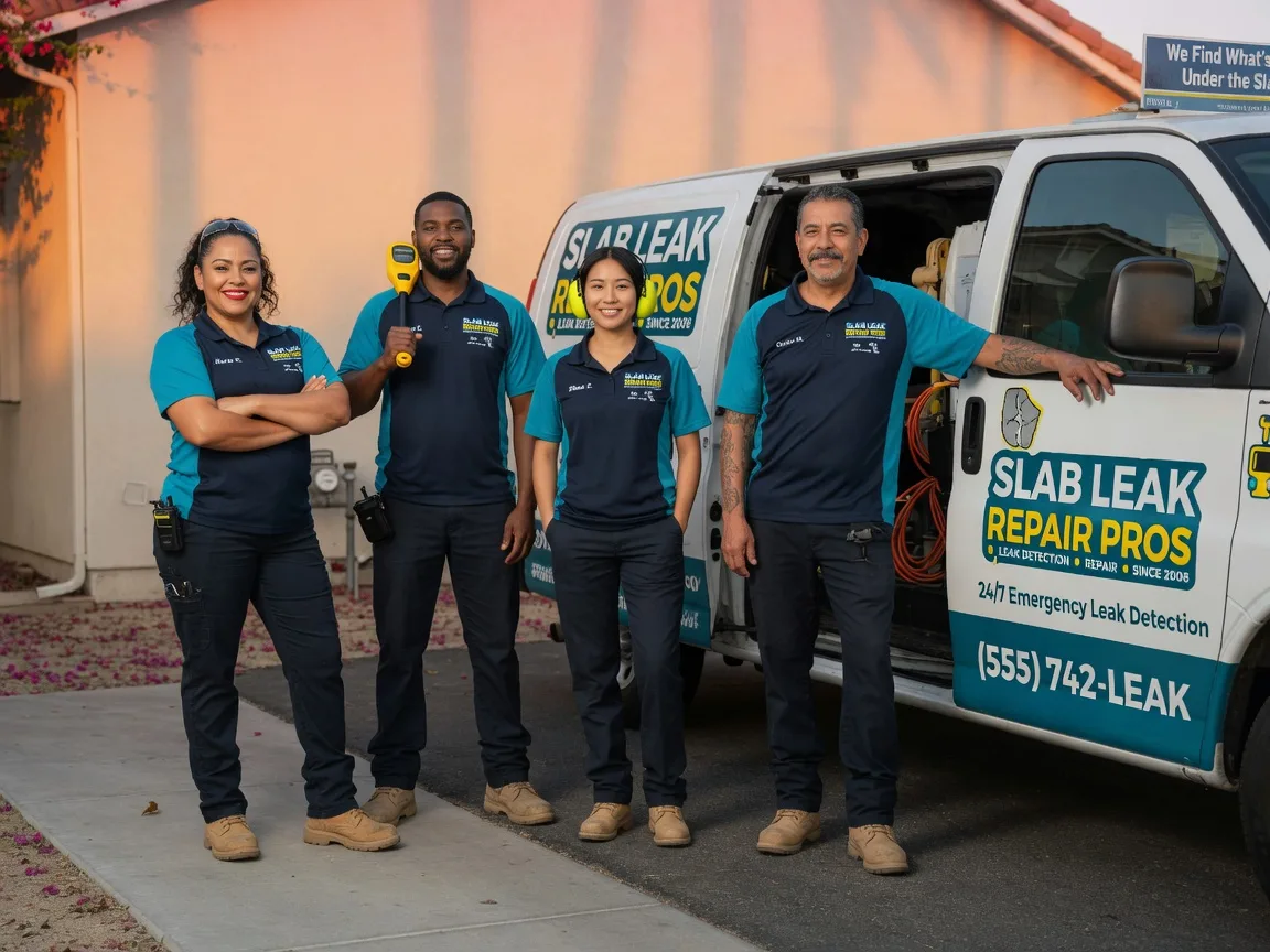 Slab Leak Repair company in Honobia, OK